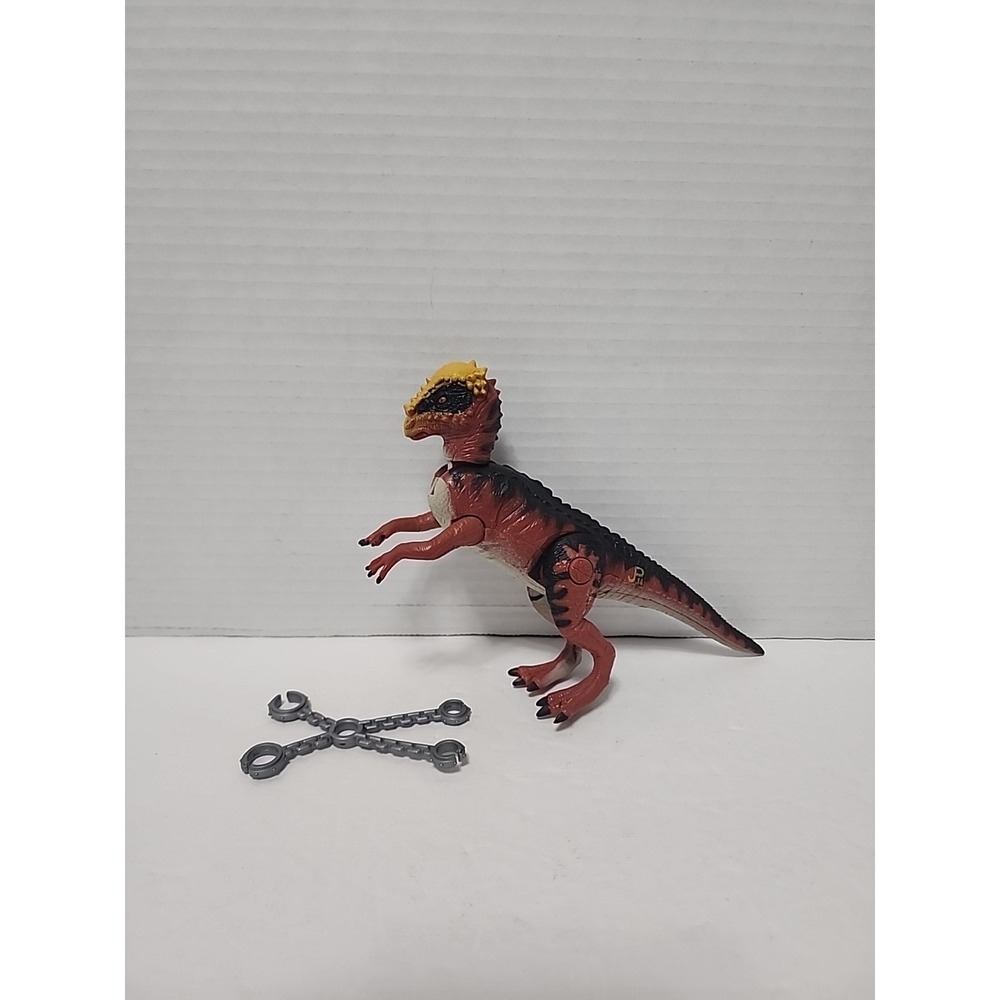 Jurassic Park JP14 Pachycephalosaurus Kenner 1993 5 in. Tall 7 in. Long HARNESS